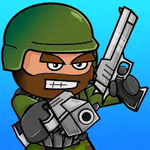 Doodle Army 2 Mod APK 5.5.0 Mini Militia Hacked (Unlimited All) Edition